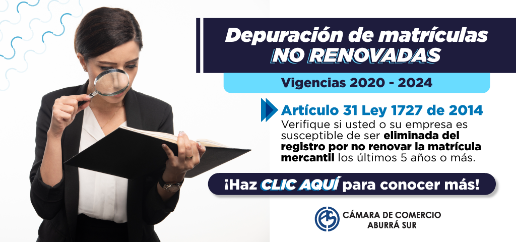 BANNER WEB_DEPURACIÓN DE MATRÍCULAS NO RENOVADAS